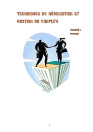Techniques de négociation et gestion de conflits